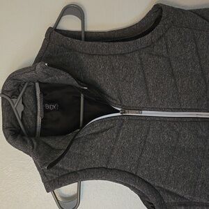 Cotton On Body | Gray Puffer Vest Reflective Strip Size Small